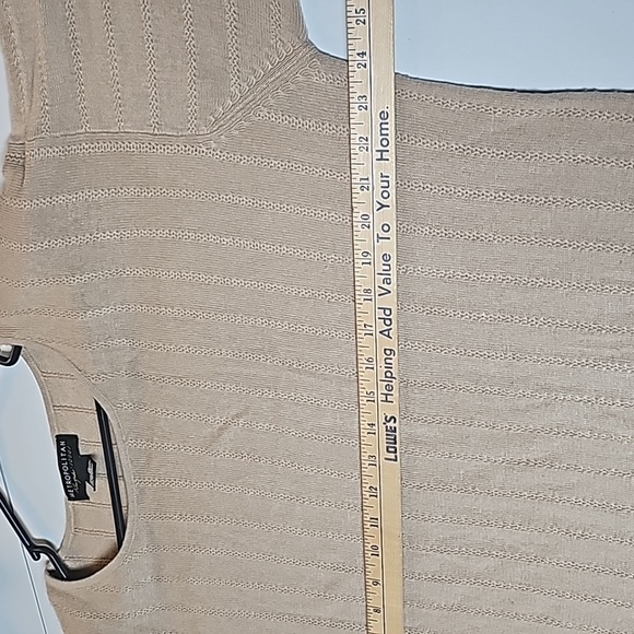 Metropolitan NY Sweater SOFT SzXL Tan - Picture 7 of 8